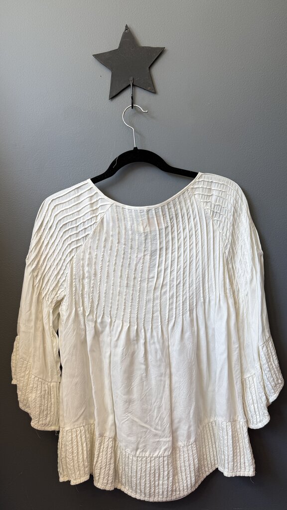 Pleat Detail Oversized Blouse