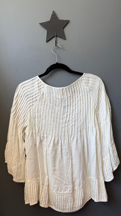 Pleat Detail Oversized Blouse