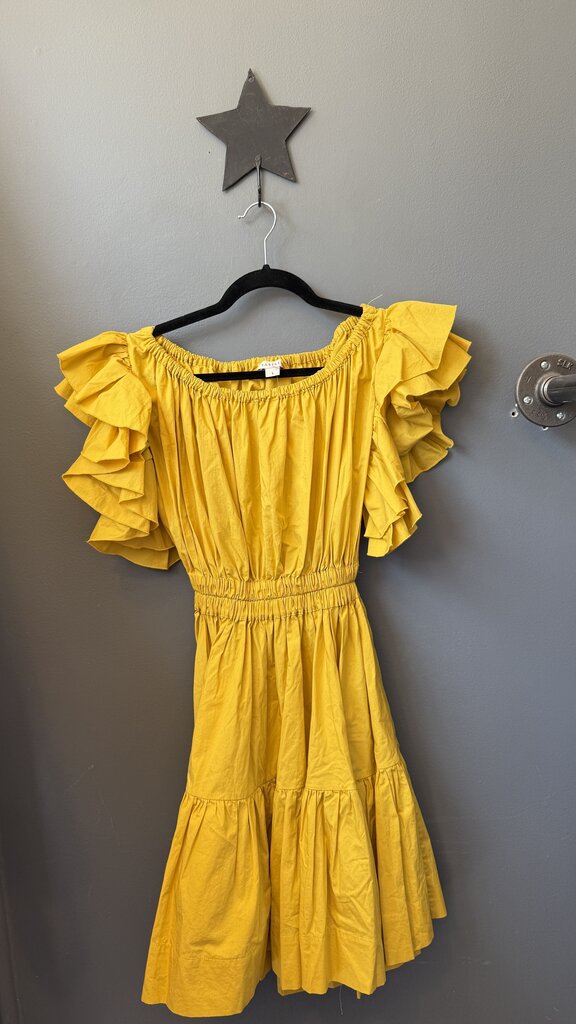 Cutout Back Off the Shoulder Dress