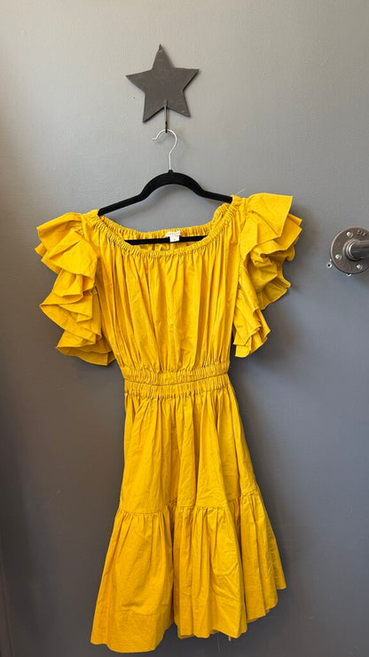 Cutout Back Off the Shoulder Dress