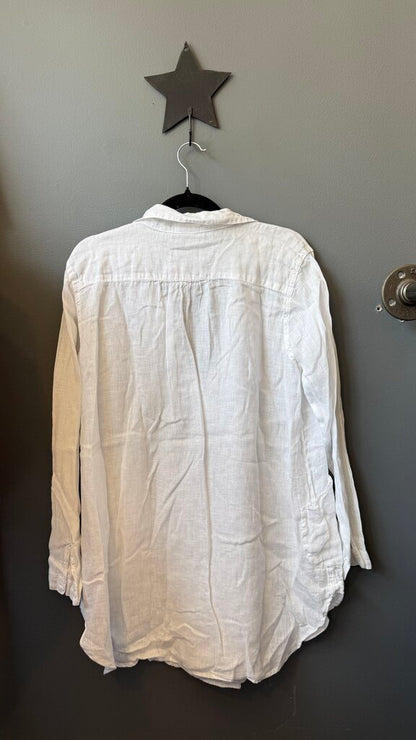 Linen Pocket Tunic Coverup