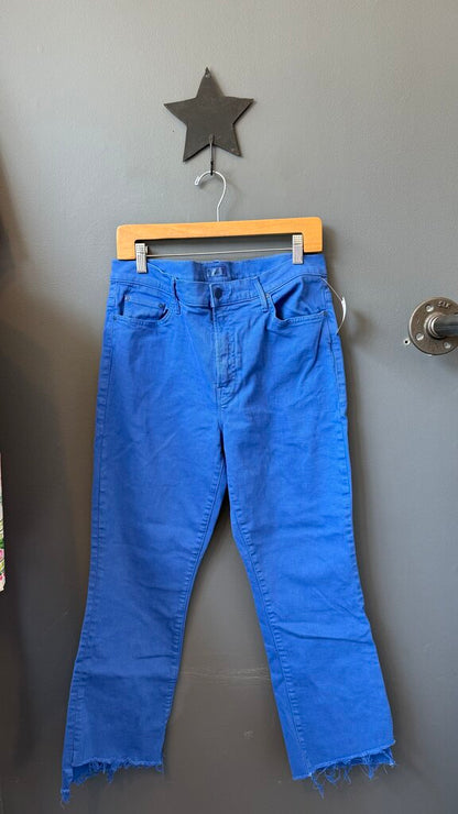 Insider Crop Step Fray Jeans
