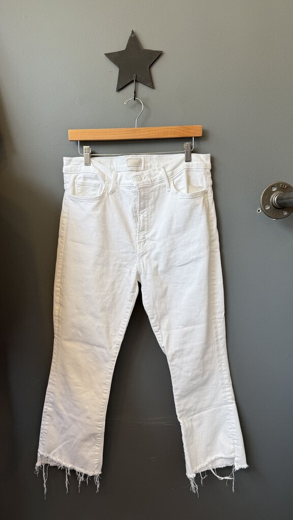 Insider Crop Step Fray Jeans