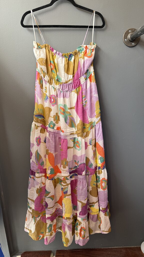 Floral Maxi Gown Dress