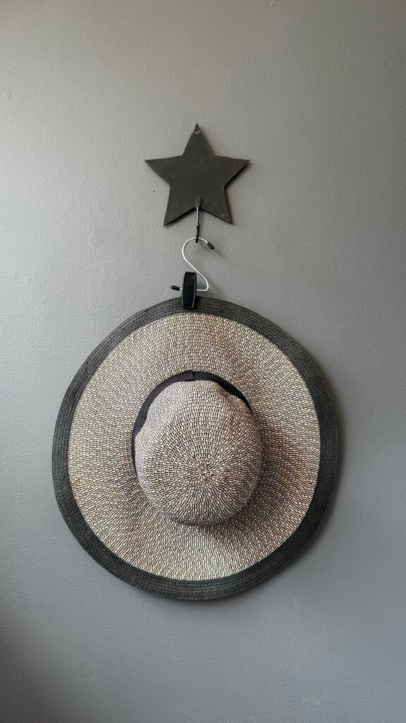 Woven Wide Brim Hat