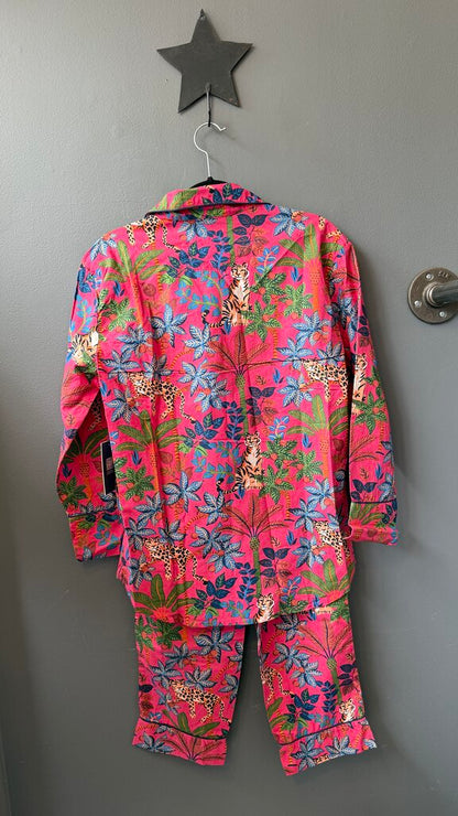 Set Big Cat Cotton PJ Set