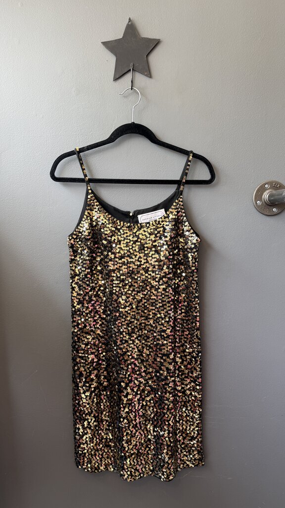 Vintage Sequin Shift Dress