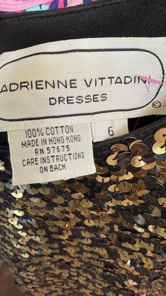 Vintage Sequin Shift Dress