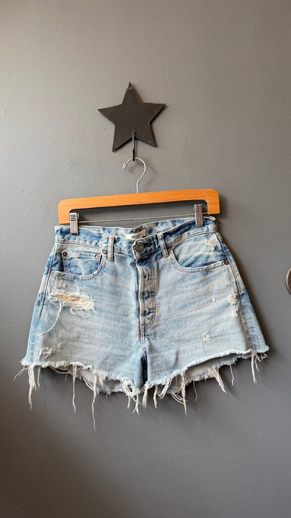 Cut Off Denim Shorts