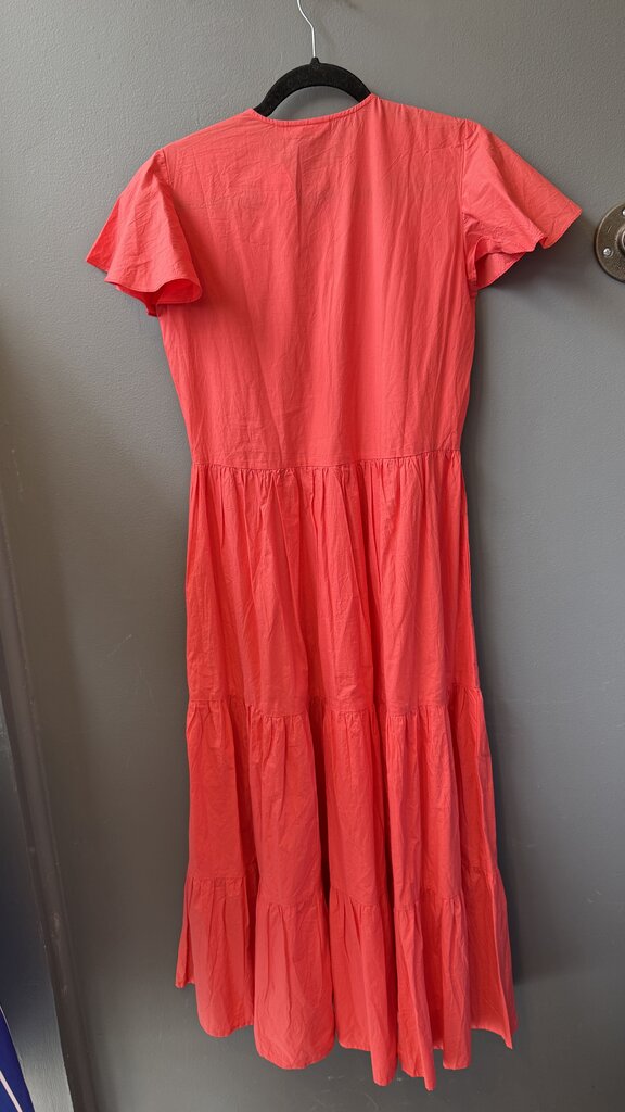 Printed Dove Halter Maxi Gown Dress