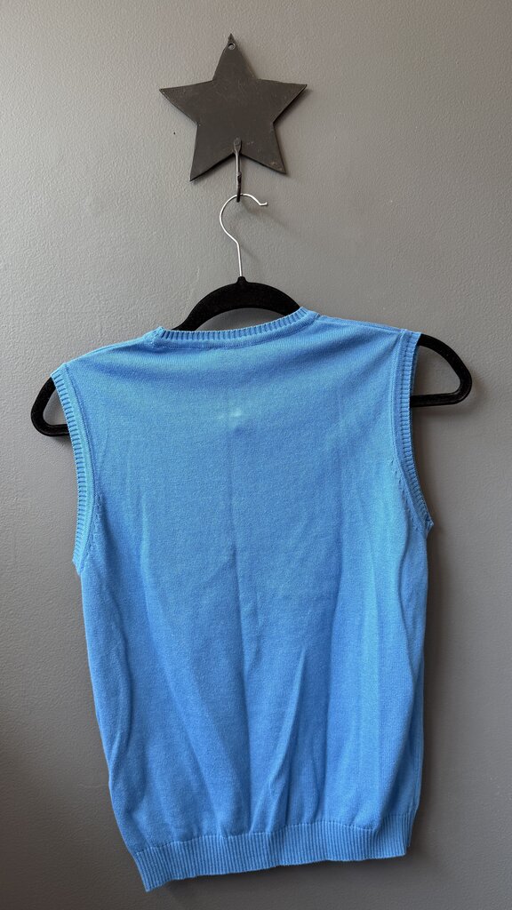 Cotton Blend Knit Shell