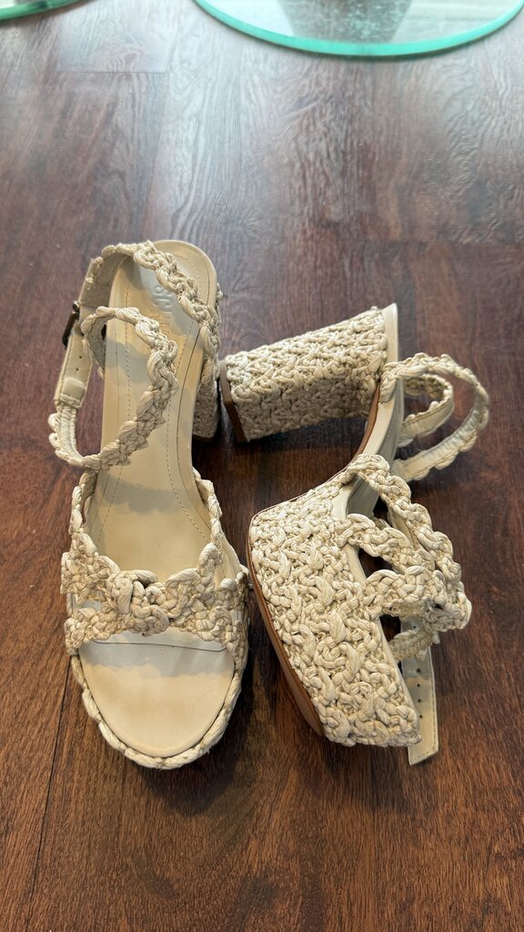 Crochet Kareena Platform Heels