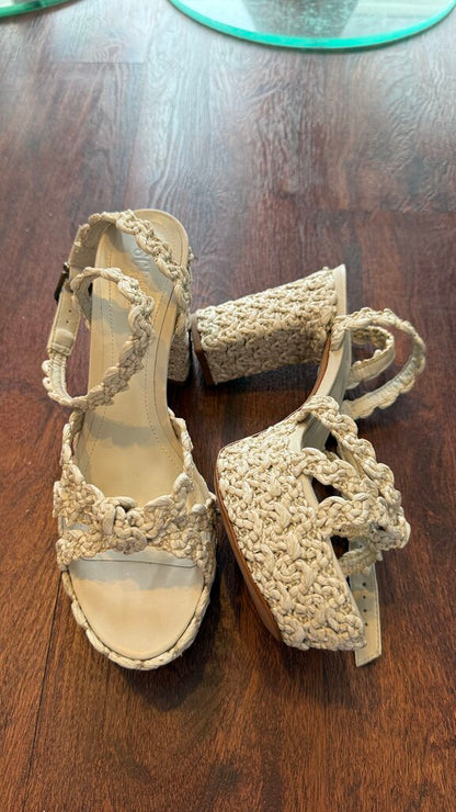Crochet Kareena Platform Heels