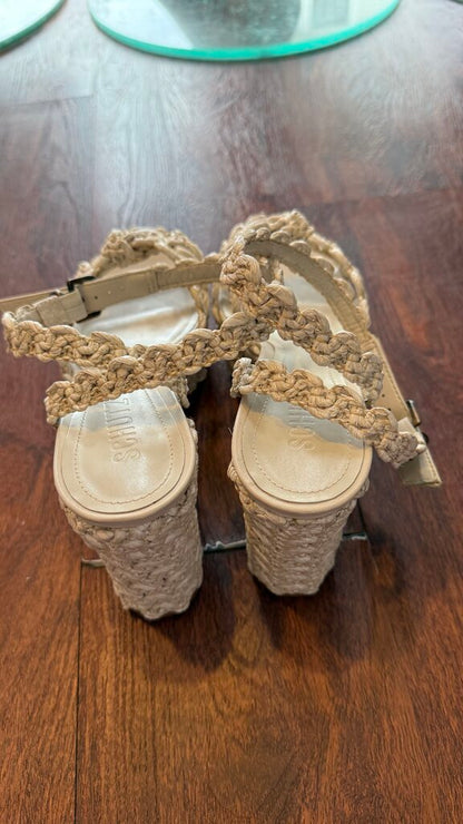 Crochet Kareena Platform Heels