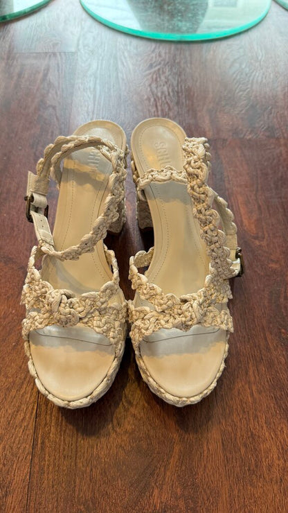 Crochet Kareena Platform Heels