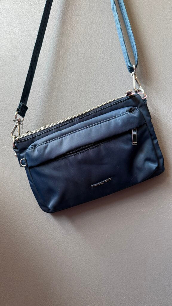 Nylon Zipper Crossbody Bag