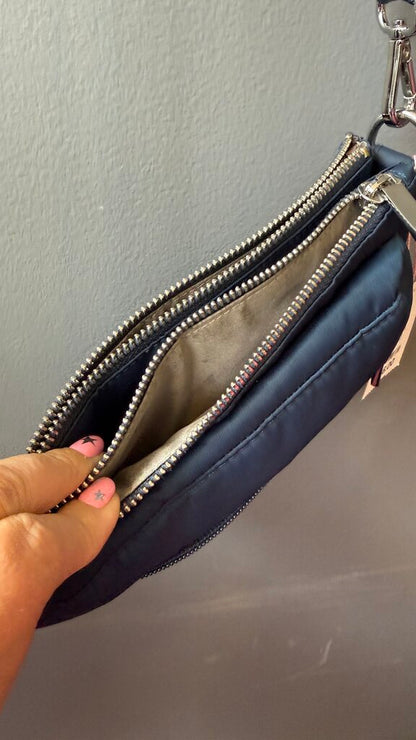 Nylon Zipper Crossbody Bag