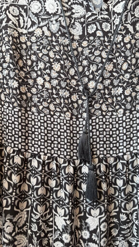 Tiered Aline Midi Dress