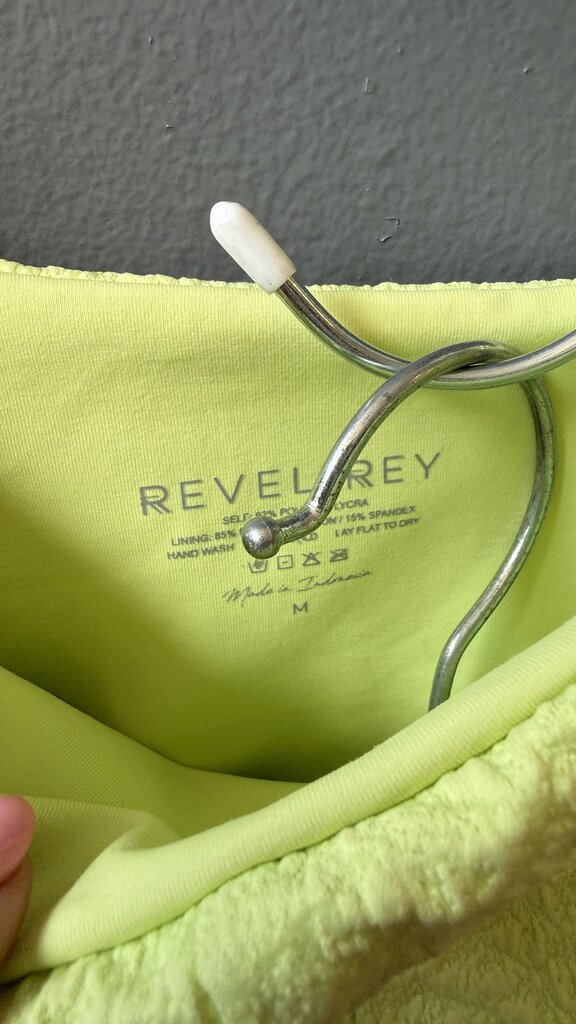 Set Crinkle Key Lime Buckle Bikini
