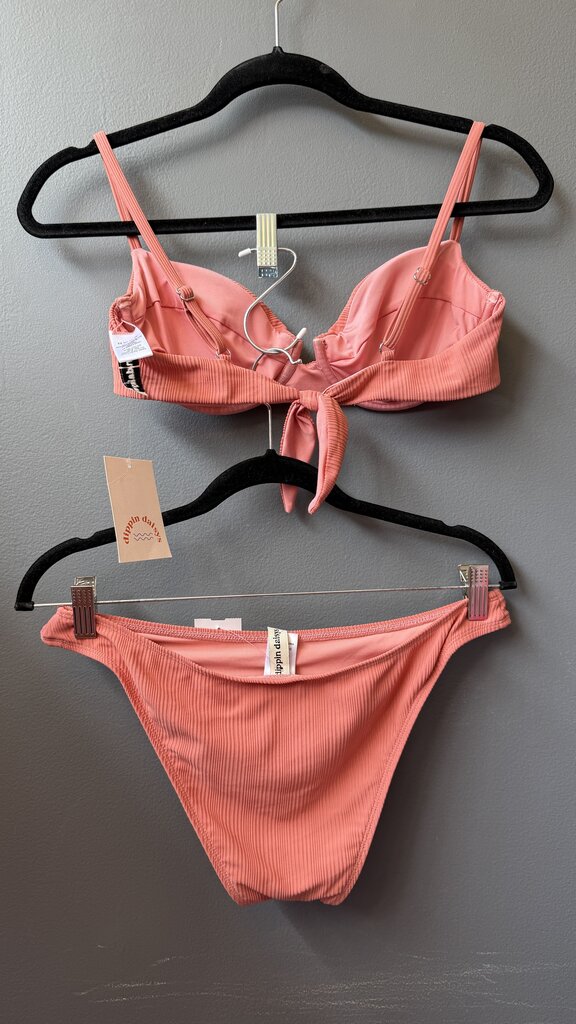 Set Textured Bikini