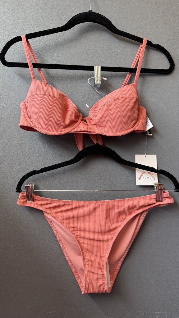 Set Textured Bikini