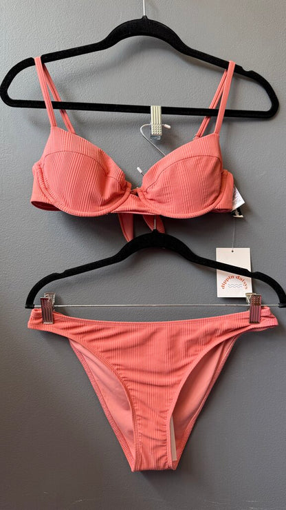 Set Textured Bikini