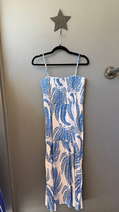 Smocked Top Midi Dress