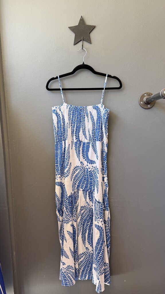 Smocked Top Midi Dress