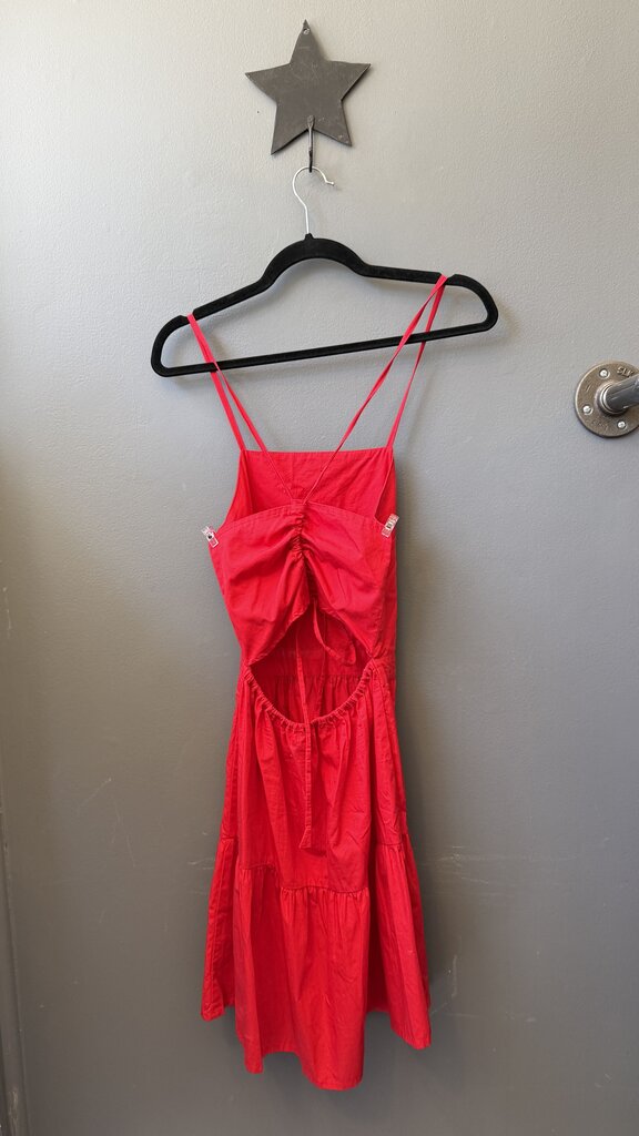 Tie Back Mini Dress