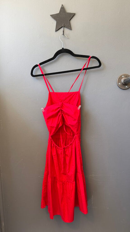 Tie Back Mini Dress