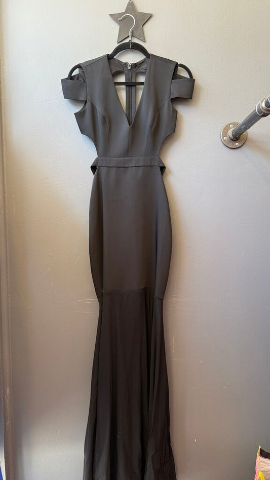Cutouts Mermaid Maxi Gown Dress