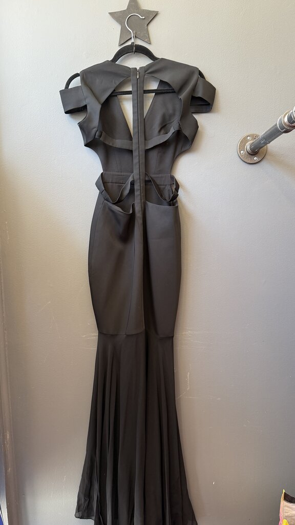 Cutouts Mermaid Maxi Gown Dress