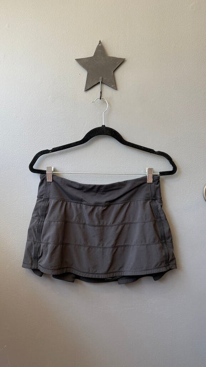 Pleated Back Skort