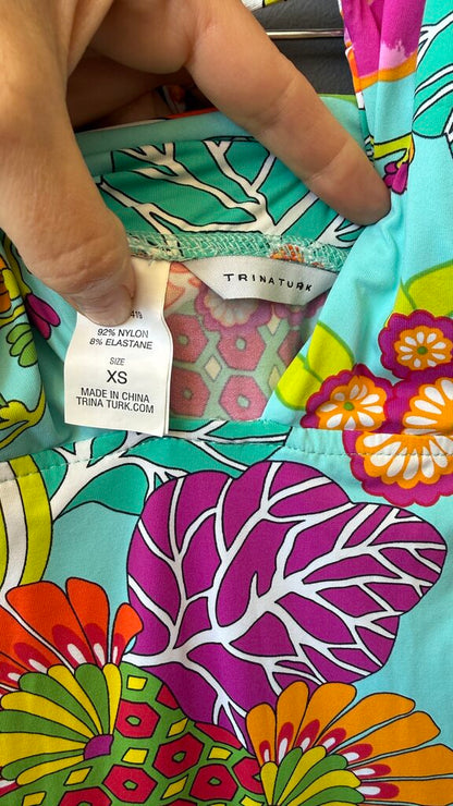 Printed Halter Maxi Dress