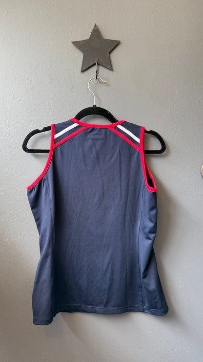 Stripe Shoulder Tank Top