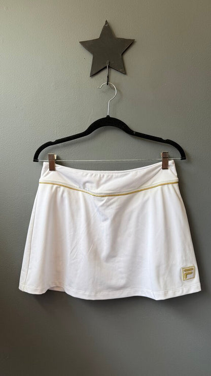 Gold Piping Skort