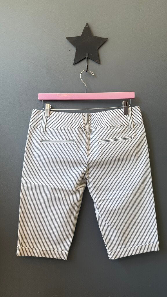 Stripe Bermuda Shorts