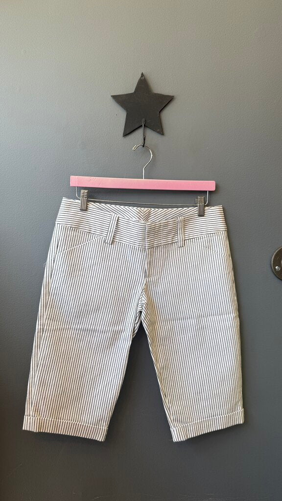 Stripe Bermuda Shorts