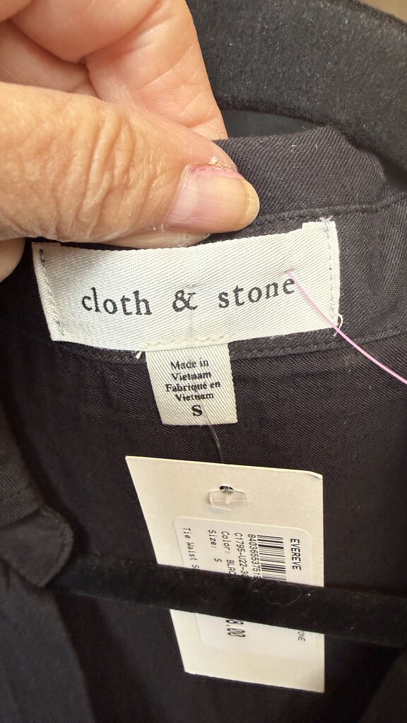 Drawstring Hem Popover Top