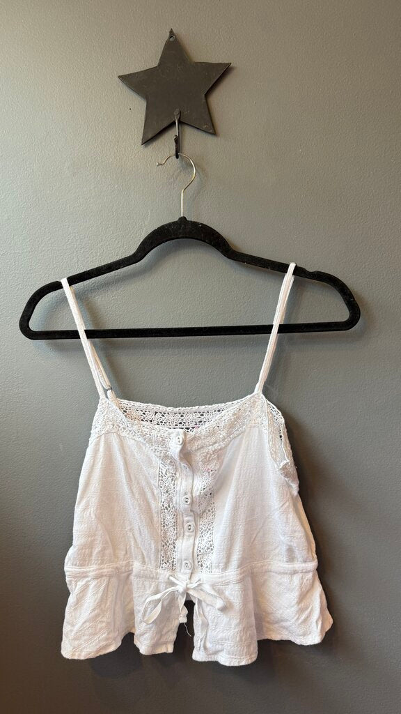Crop Lace Trim Cami