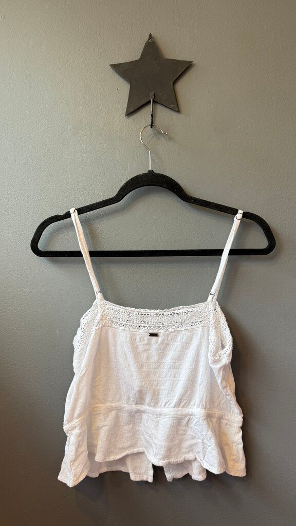 Crop Lace Trim Cami