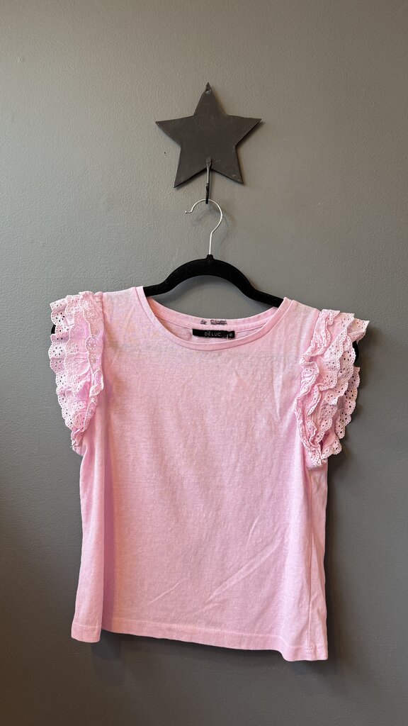 Lace Cape Sleeve TShirt