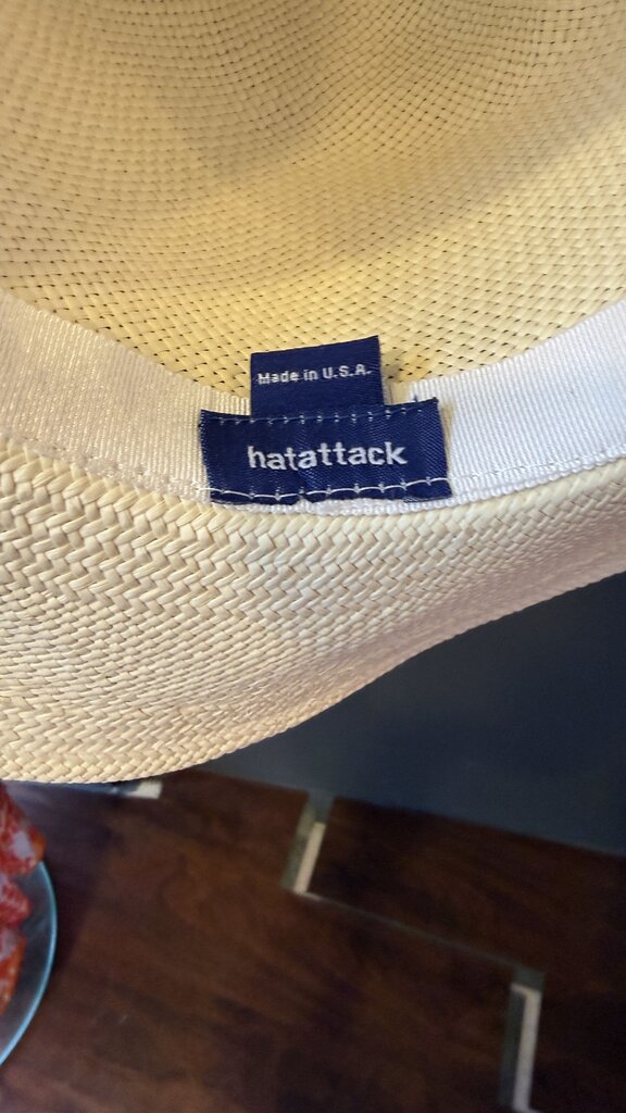 Straw Grosgrain Ribbon Panama Hat