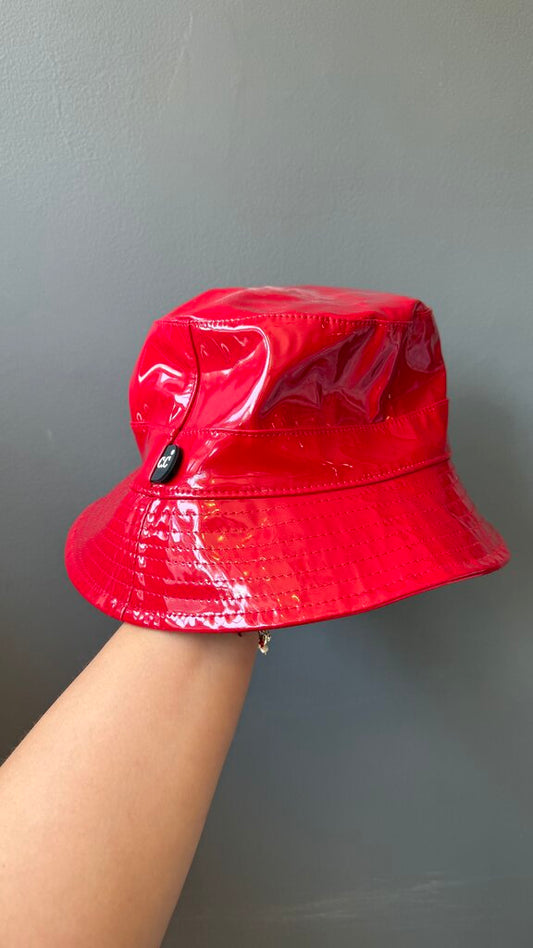 Patent Bucket Hat