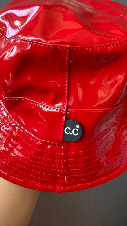 Patent Bucket Hat