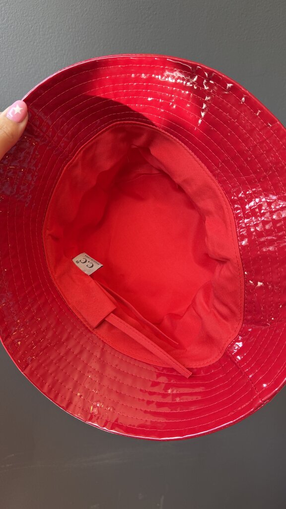 Patent Bucket Hat