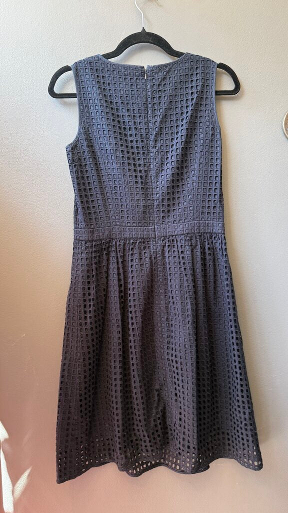 Eyelet Fit Flare Dress