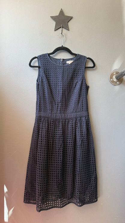 Eyelet Fit Flare Dress