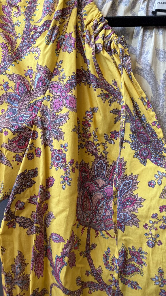 Cotton Botanical Print Blouse