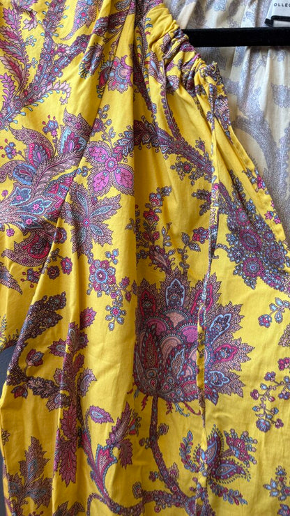 Cotton Botanical Print Blouse